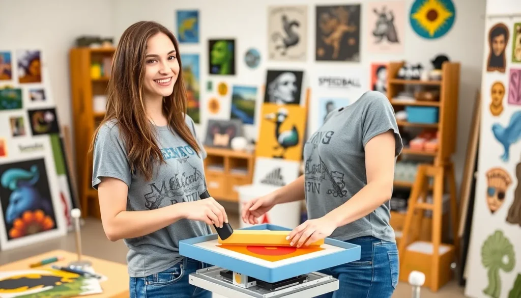 speedball screen printing kit